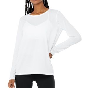 Alo Yoga MOTION LONG SLEEVE white small
